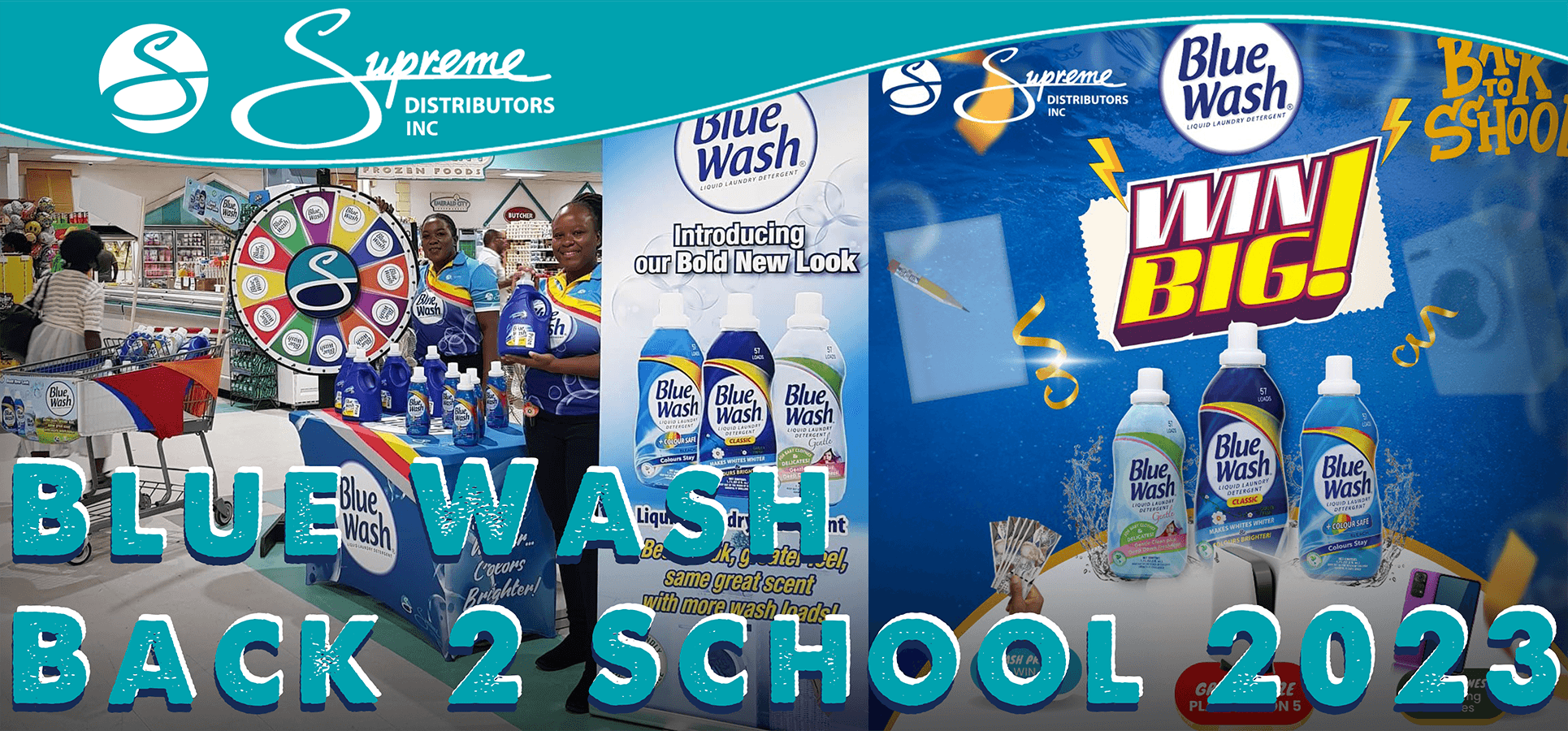 Blue Wash Back 2 School image